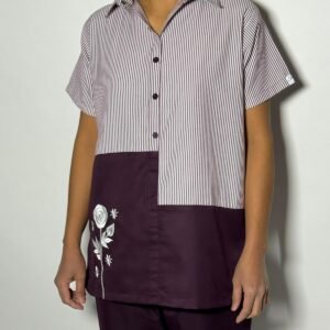 Alternative view of line porgandy